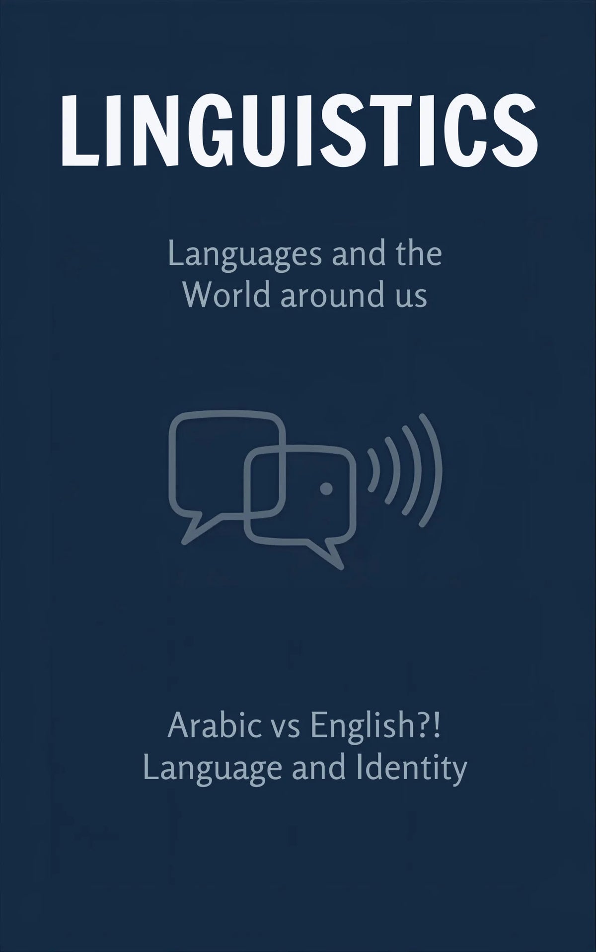 Linguistics course book cover